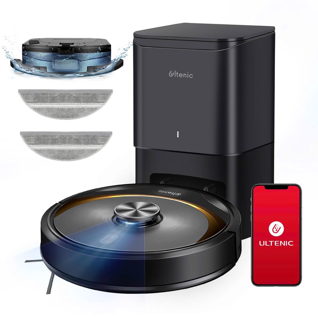 Robot hút bụi và lau nhà title=