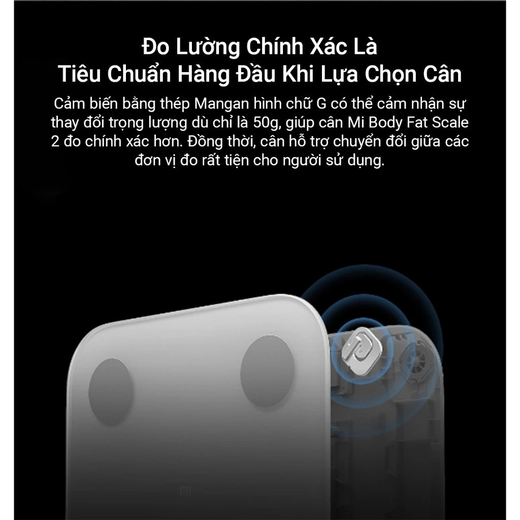 Cân thông minh Xiaomi Body Fat Scale XMTZC02HM